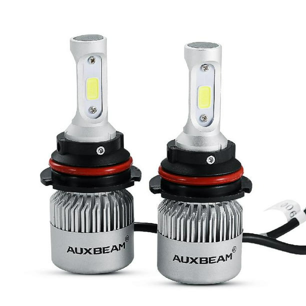 1pair 72W 8000LM 6500K Xenon White COB Chips Extremely Bright High/Low beam All-in-One Car LED Light Headlamp Conversion Kit Replace for the halogen bulb SEEU.AGAIN 9004 / HB1 LED Headlight Bulbs, 